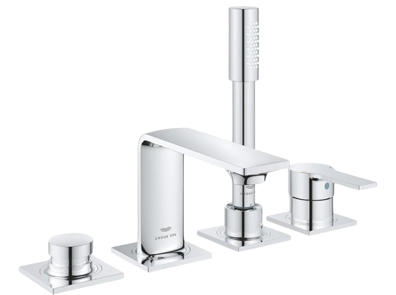 Allure 4-hole single-lever bath combination