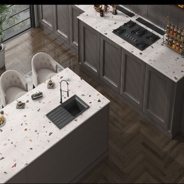 TERRAZZO WHITE